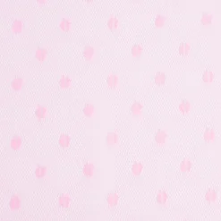 Tüll weich Brauttüll Punkte rosa 1,60m