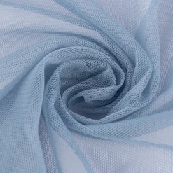 Tüll weich Brauttüll rauchblau 1,6m Breite