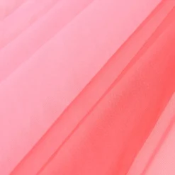 Tüll weich Regenbogen Farbverlauf rot rosa 1,60m
