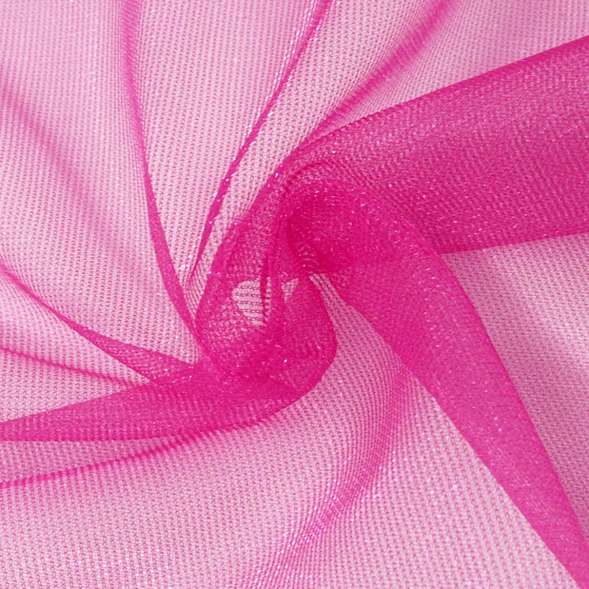 Tüll weich Schimmer pink 1,5m Breite