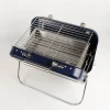 Tragbarer Grill Koffer Large Portable BBQ stainless steel blau von Gentlemen´s Hardware