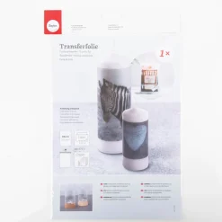 Transferfolie A4 (210×297 mm) für Laserdrucker – Motive für Kerzen & Glas von Rayher
