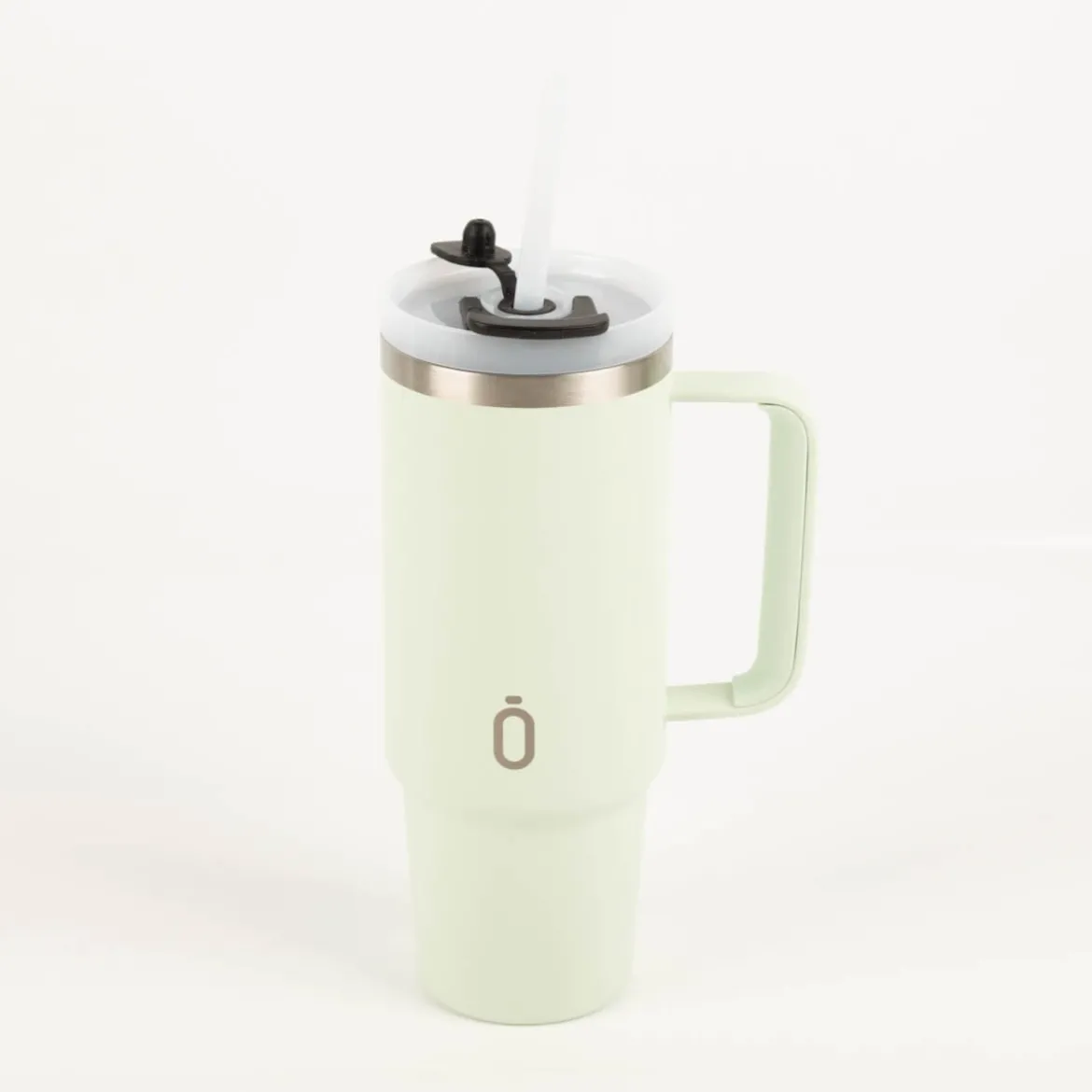 Trinkbecher Runbott Latt 800 Melon mit Henkel 800ml - geschmacksneutral, BPA-frei und auslaufsicher