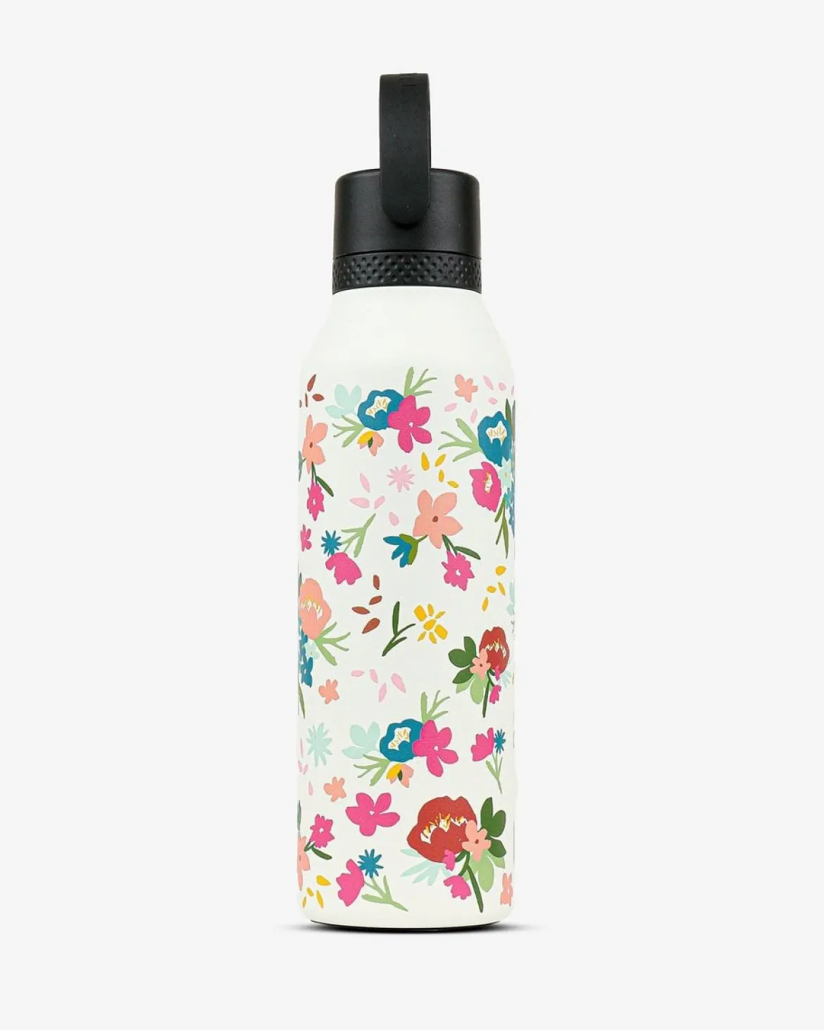 Trinkflasche ABIGAIL MORALES Bouquet Cream Runbott 600ml - geschmacksneutral, BPA-frei und auslaufsicher