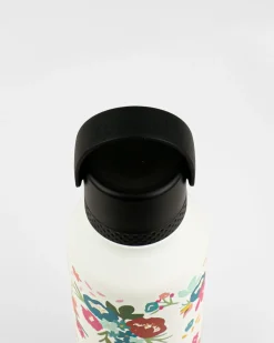 Trinkflasche ABIGAIL MORALES Bouquet Cream Runbott 600ml - geschmacksneutral, BPA-frei und auslaufsicher