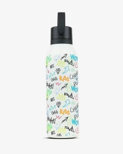 Trinkflasche BERRECA Graffiti Runbott 600ml - geschmacksneutral, BPA-frei und auslaufsicher