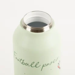 Trinkflasche Marta Munté Football mintgrün von Runbott 600ml - geschmacksneutral, BPA-frei und auslaufsicher