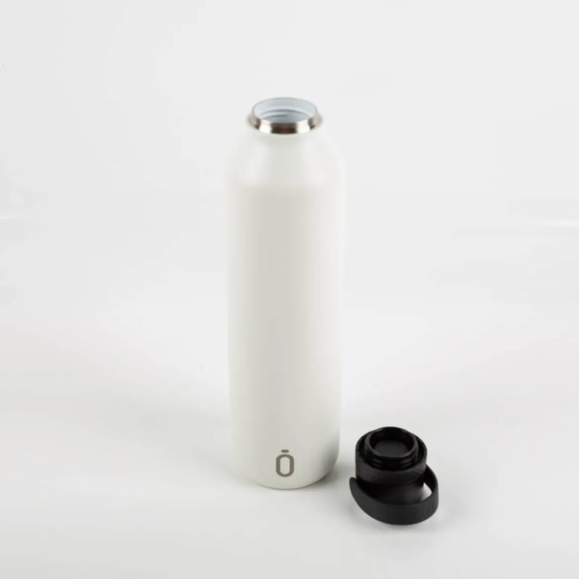 Trinkflasche Runbott MII 1L Cream 1000ml - geschmacksneutral, BPA-frei und auslaufsicher