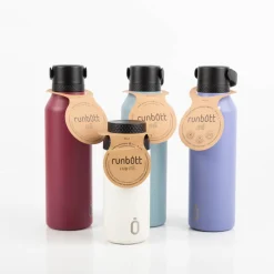 Trinkflasche Runbott MII 600ml Lavender - geschmacksneutral, BPA-frei und auslaufsicher