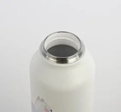Trinkflasche Runbott 600ml La Tortuguita Blanca Lovley Cat Wool - geschmacksneutral, BPA-frei und auslaufsicher