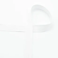 Twill Tape Köper Baumwollband Meterware White 20mm Breite