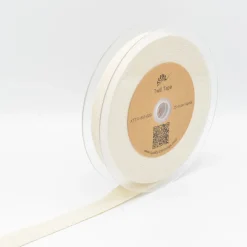 Twill Tape Köper Baumwollband Meterware Ecru 20mm Breite