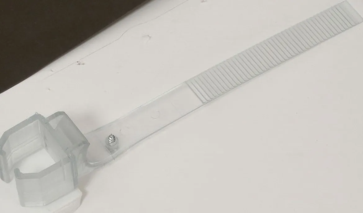 U-Lauf,Halter flexo, à 2,glasklar