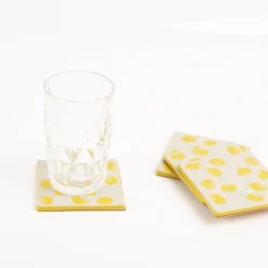 Untersetzer Zitronen Lemon Coaster 4er Set von Sass & Belle