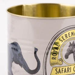 Utensilienhalter Coffee Beans Safari 2er Set hellgrau goldfarbig verschiedene Größen