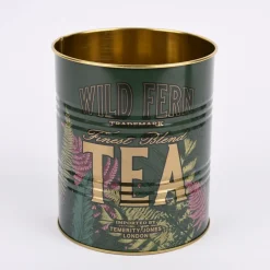 Utensilienhalter Tea Coffee 2er Set grün goldfarbig verschiedene Größen