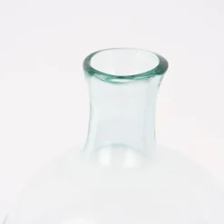 Vase bauchig Eco Glas klar 24x18cm
