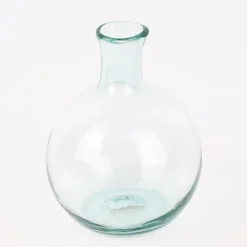 Vase bauchig Eco Glas klar 24x18cm