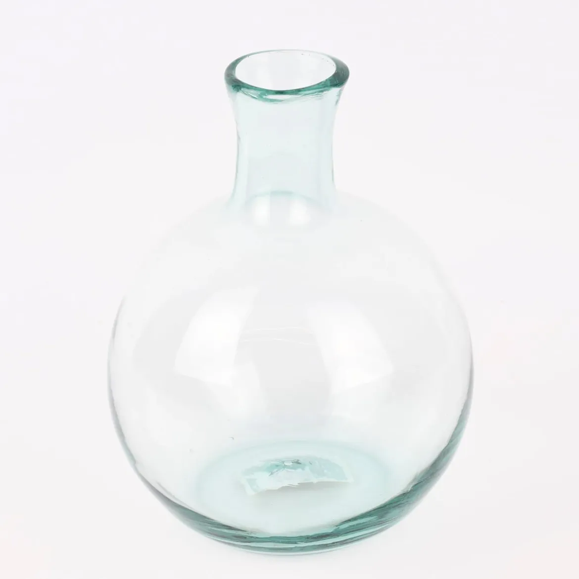 Vase bauchig Eco Glas klar 24x18cm