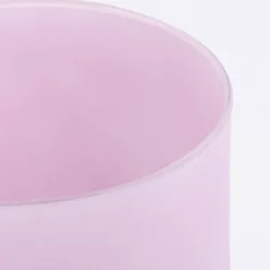 Vase tailliert undurchsichtig einfarbig matt flieder 12x25cm