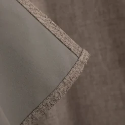 Verdunkelungsvorhang mit Ösen Blackout Thermoisolierung Schallisolierung taupe meliert 140x245cm