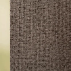 Verdunkelungsvorhang mit Ösen Blackout Thermoisolierung Schallisolierung taupe meliert 140x245cm