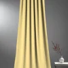 Verdunkelungsvorhang mit Universalband SOPRAN beige 175x140cm