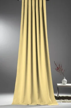 Verdunkelungsvorhang mit Universalband SOPRAN beige 175x140cm