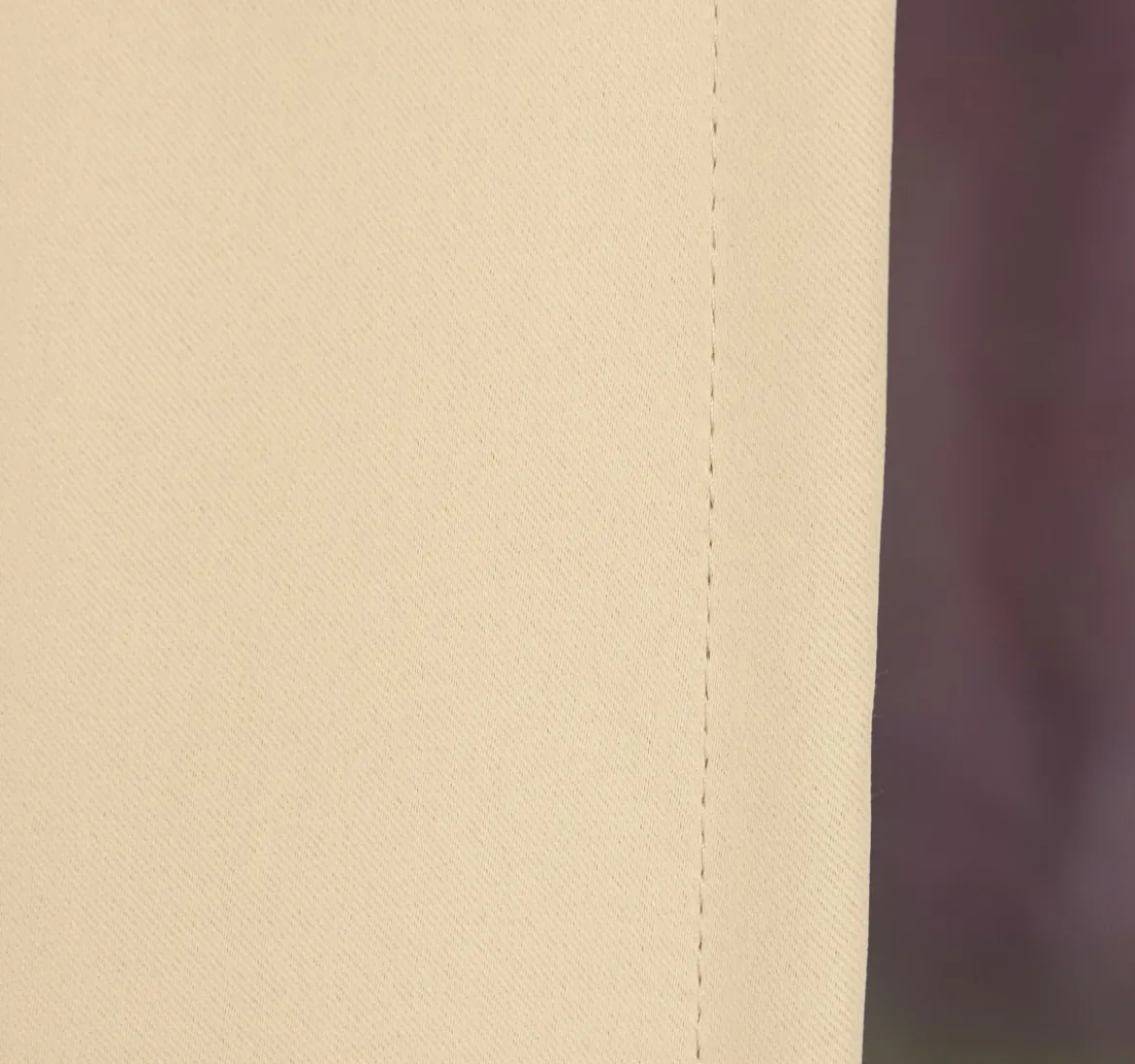 Verdunkelungsvorhang mit Universalband SOPRAN beige 175x140cm