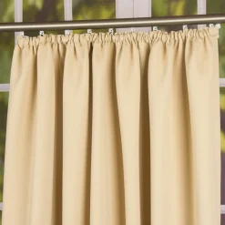 Verdunkelungsvorhang mit Universalband SOPRAN beige 245x140cm