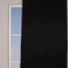 Verdunklungsgardine mit Ösenaufhängung einfarbig schwarz 135x250cm