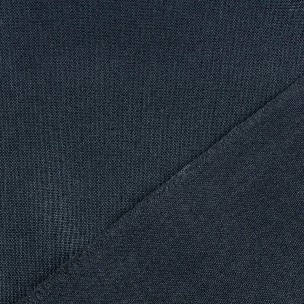 Verdunklungsstoff Black Out Vorhangstoff Verdunklung Isolierung Doubleface schwarz 1,40m Breite