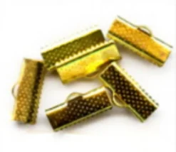 Verschlüsse goldfarbig 6 Stück 16x7,5mm