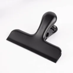 Verschlussklammern Kaffeelöffel Edelstahl schwarz 11,5x1,5cm 3er Set