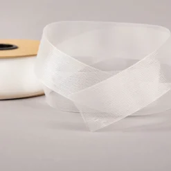 Versteifungsband Ösenband 38mm transparent