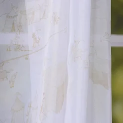 Villa Coppenrath Ritter Vincelot Gardinenstoff Voile Vincelots Welt beige 280cm