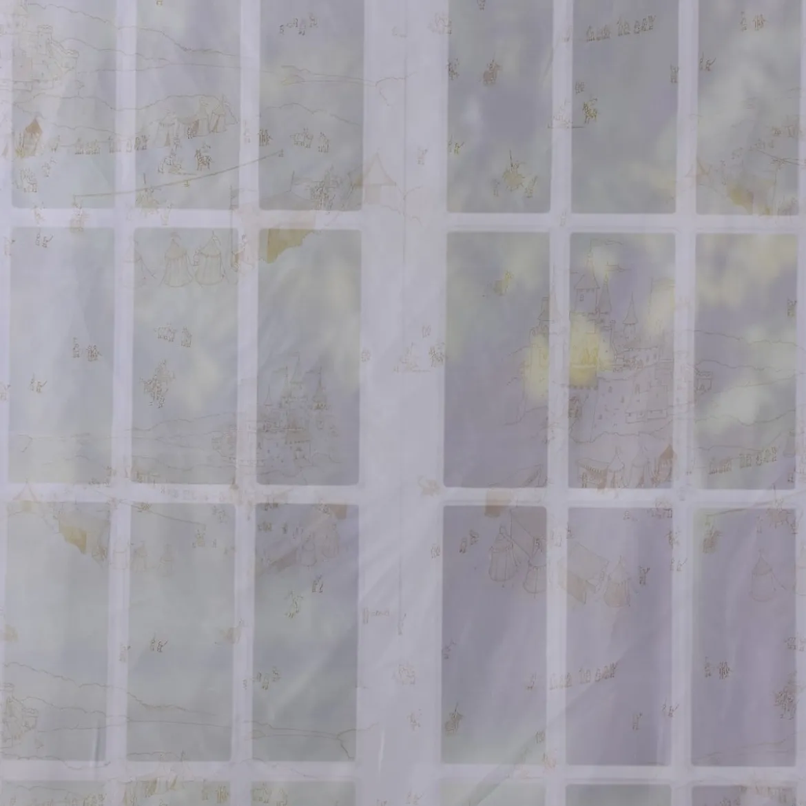Villa Coppenrath Ritter Vincelot Gardinenstoff Voile Vincelots Welt beige 280cm