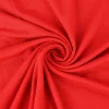 Viskose Jersey einfarbig rot