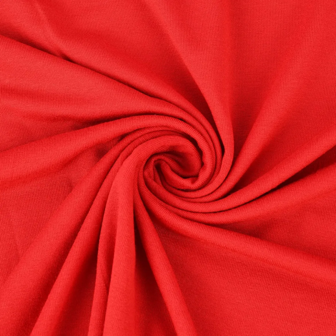 Viskose Jersey einfarbig rot