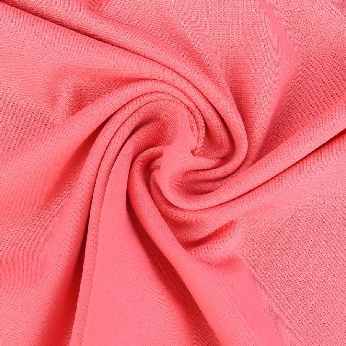 Viskosejersey Jerseystoff Punta di Roma einfarbig rosa 1,4m Breite