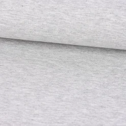 Viskosejersey Jerseystoff Punta di Roma einfarbig grau 1,4m Breite