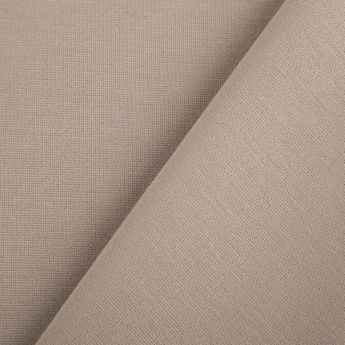 Viskose Romanit Jersey Punta Royal einfarbig taupe 1,5m Breite