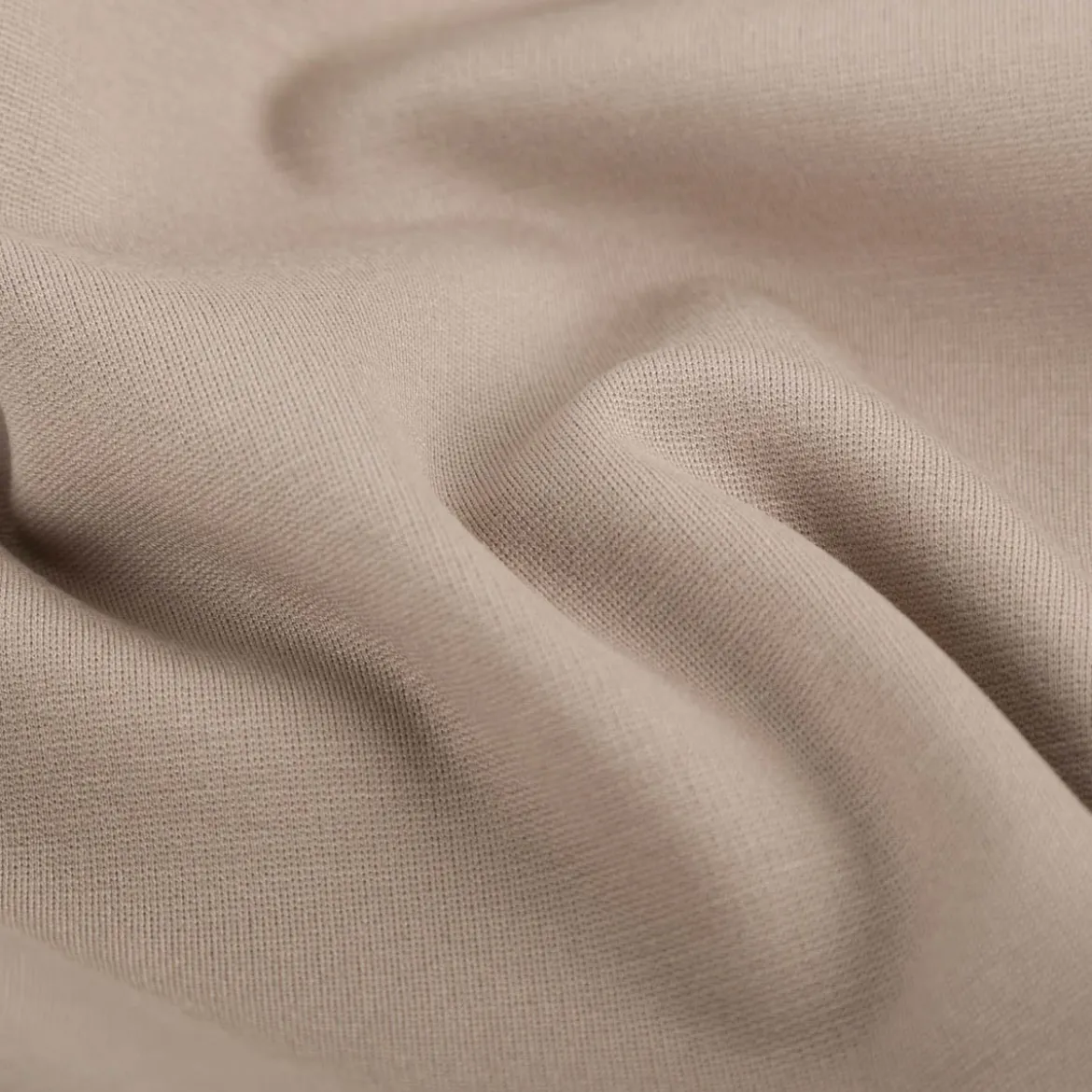 Viskose Romanit Jersey Punta Royal einfarbig taupe 1,5m Breite