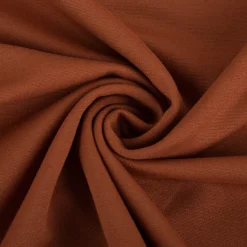 Viskose Romanit Jersey Punta Royal einfarbig cognac braun 1,5m Breite