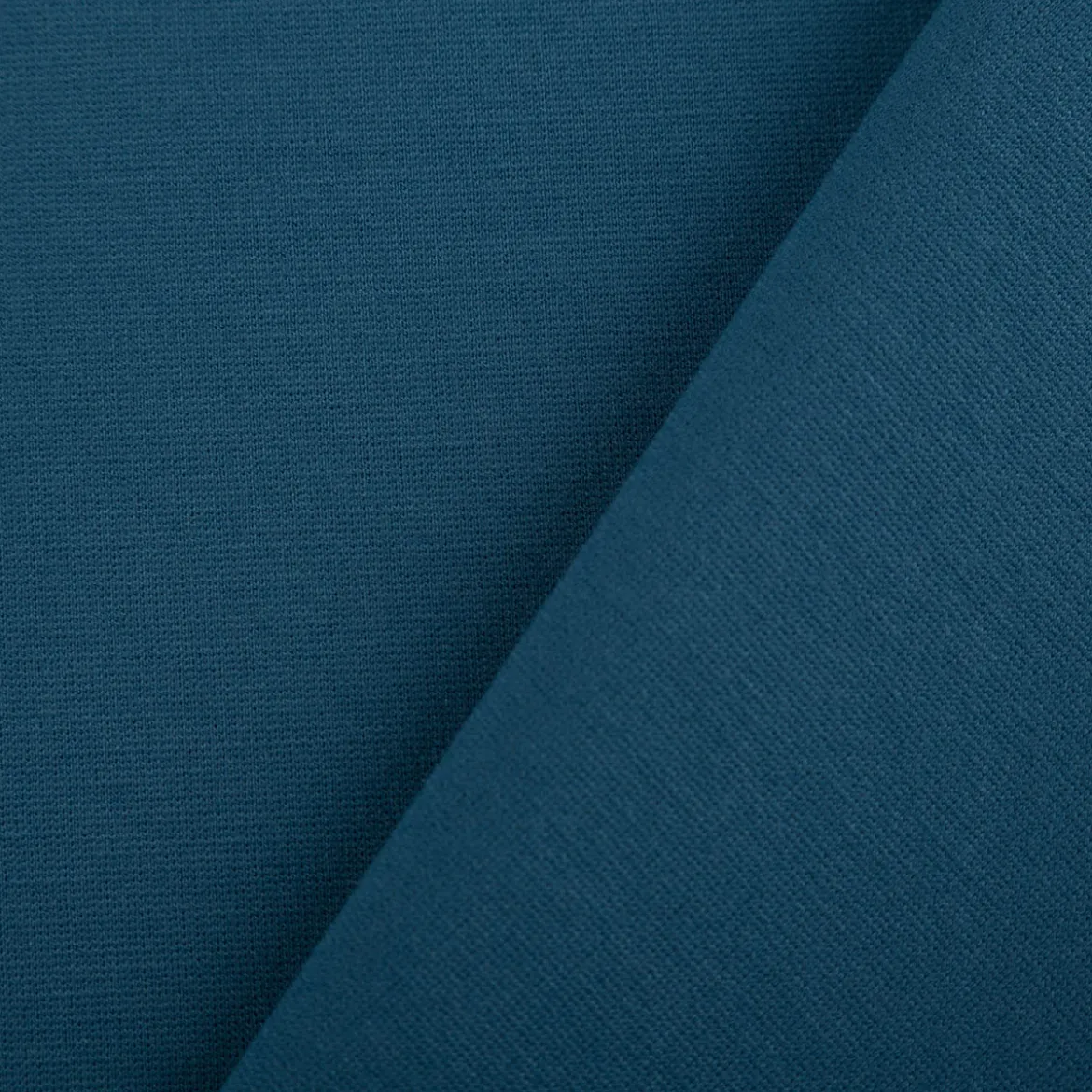 Viskose Romanit Jersey Punta Royal einfarbig petrol blau 1,5m Breite