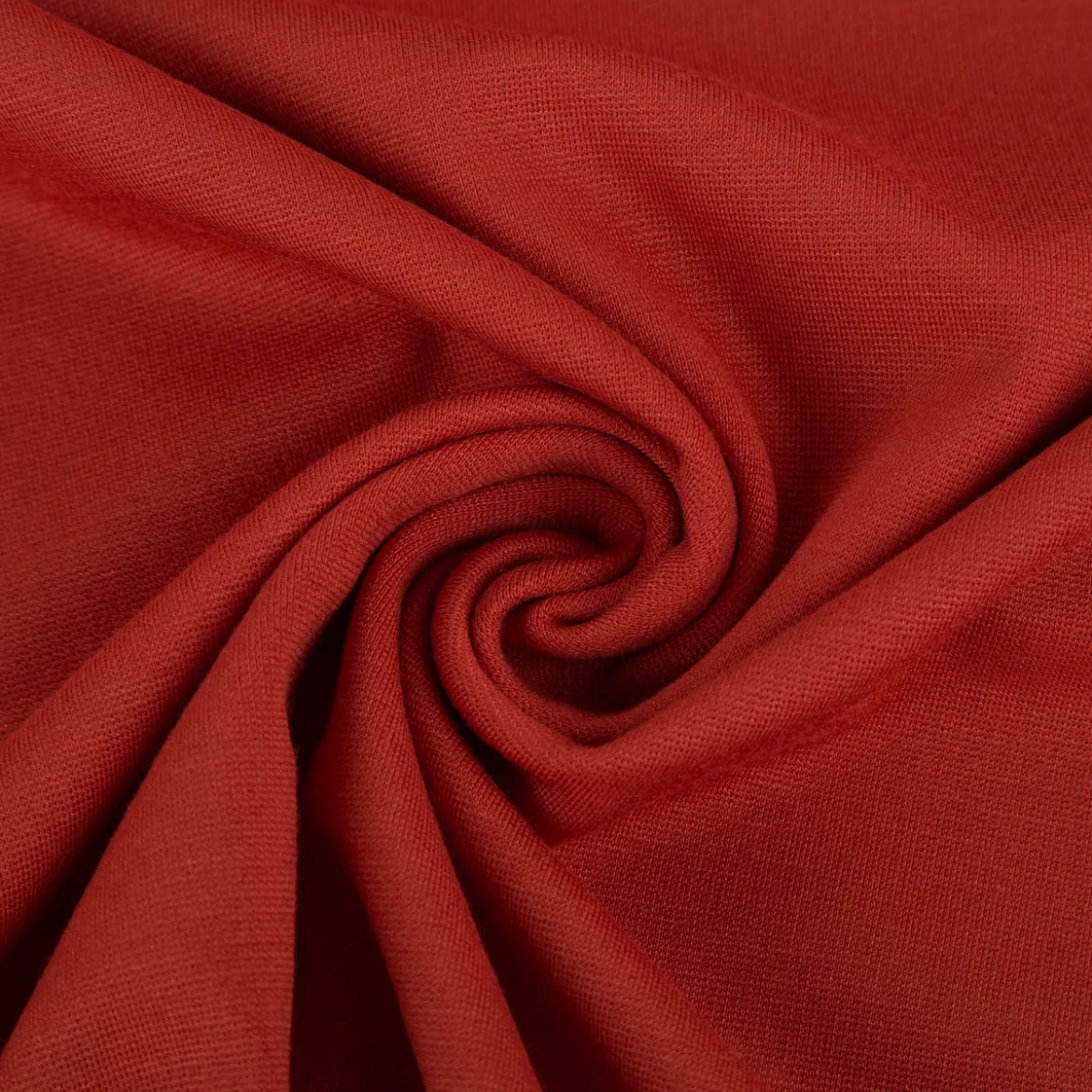 Viskose Romanit Jersey Punta Royal einfarbig dunkel orange 1,5m Breite