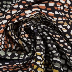 Viskose Stoff für Bekleidung Cobra abstrakt bunt 1,45m Breite