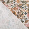 Viskose Stoff für Bekleidung Naima Blümchen ecru bunt 1,45m Breite
