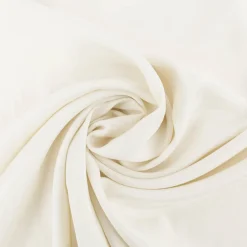 Viskose Stoff Futterstoff Neva Viscon Meterware uni creme 1,40m Breite