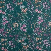 Viskose Stoff Lenzing EcoVero™ Blümchen grün 140 cm Breite